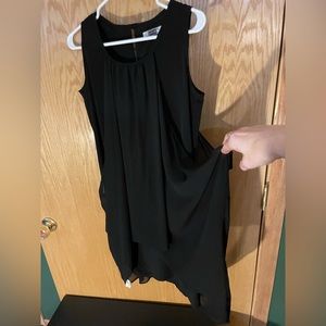 Little black swing dress